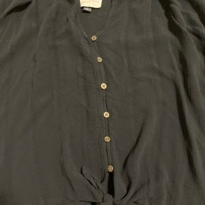 Woman’s black shirt